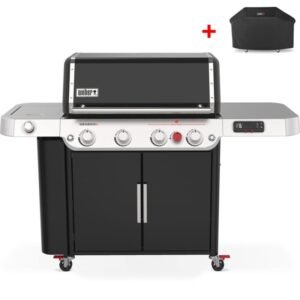 Gasgrill Weber Genesis EPX-435, Black, inklusive Abdeckhaube