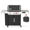 Weber Gasgrill Genesis EX-335, Black, inklusive Abdeckhaube