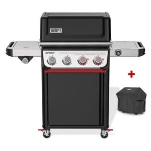 Weber Gasgrill SPIRIT EP-435 GBS, Black, inklusive Abdeckhaube
