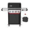 Weber SPIRIT Gasgrill EP-425 GBS, Black, inklusive Abdeckhaube