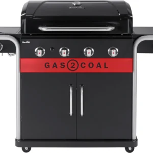 Char-Broil Gas und Holzkohle Hybridgrill Gas2Coal 2.0 440 mit 4 Brennern