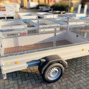 Böckmann Kastenanhänger TL-AL 2513 / 135 mit Gitteraufsatz