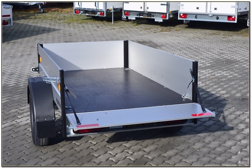 Kastenanhänger Tieflader ungebremst Alux 3 – Bild 4