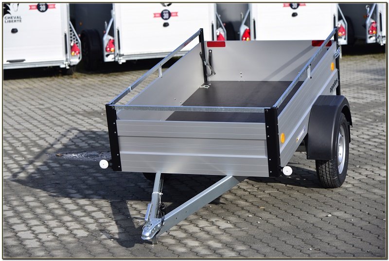Kastenanhänger Tieflader ungebremst Alux 3 – Bild 2