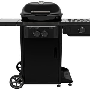 Outdoorchef Gas Kugelgrill Station DAVOS 570 G Pro BZ mit Blazing Zone und 11 kg Gasflaschen-Kit + Abdeckhaube