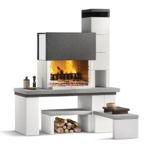 Palazzetti Grillkamin New York inkl. Montagematerial