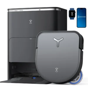 ECOVACS DEEBOT X5 OMNI BLACK Saug- und Wischroboter mit 12.800 Pa Saugkraft