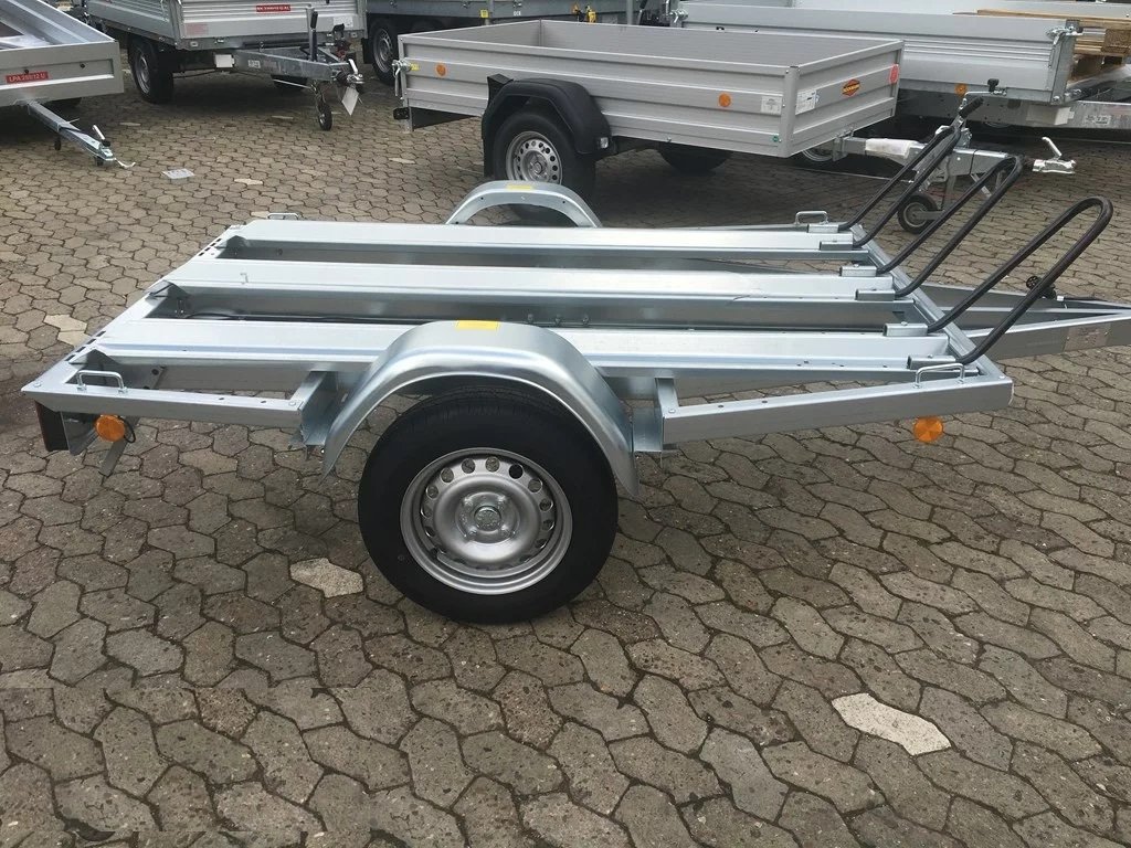 TPV Motorradanhänger MU2 Stahlblech für 2 bis 3 Motorräder geeignet ungebremst 750kg – Bild 2