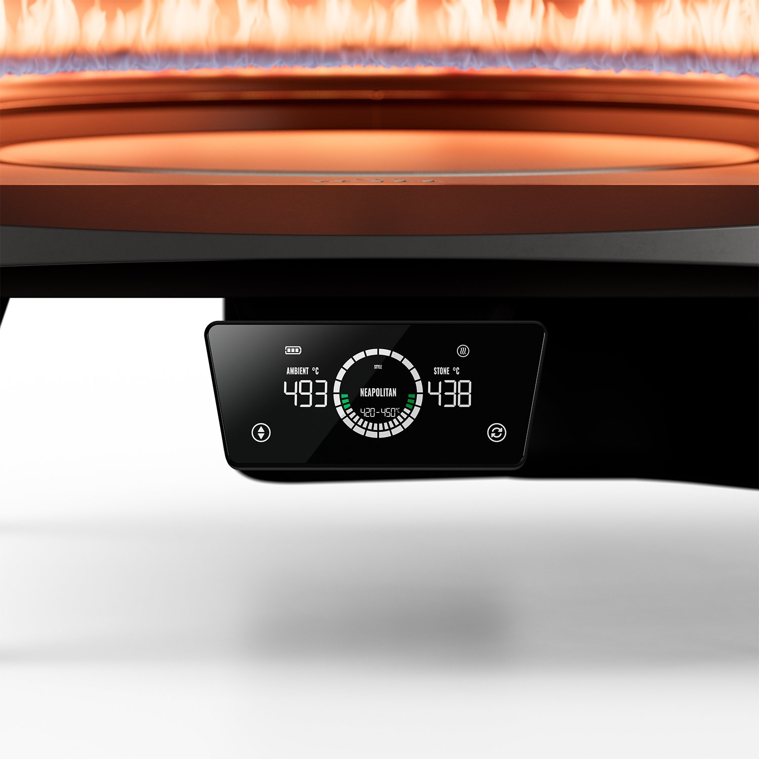 Witt Pizzaofen Etna Rotante 16" Control matt schwarz – Bild 5