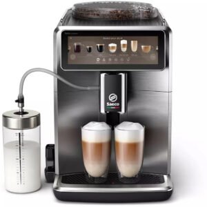 Saeco SM 8785 00 Xelsis Deluxe Kaffeevollautomat schwarz-silber