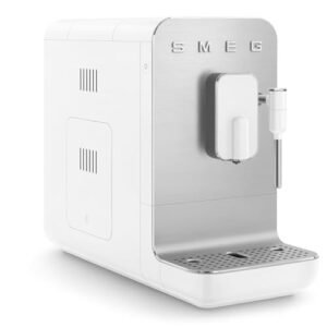 SMEG BCC12WHMEU Automatische Kaffeemaschine mit Milchaufschäumdüse
