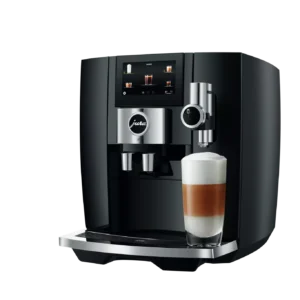 Jura J8 Piano Black EA Kaffeevollautomat, 280g Bohnenbehälter,
