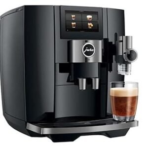JURA Kaffeevollautomat 15562 J10 Piano Black Kaffeemaschine mit Cold Extraction Process