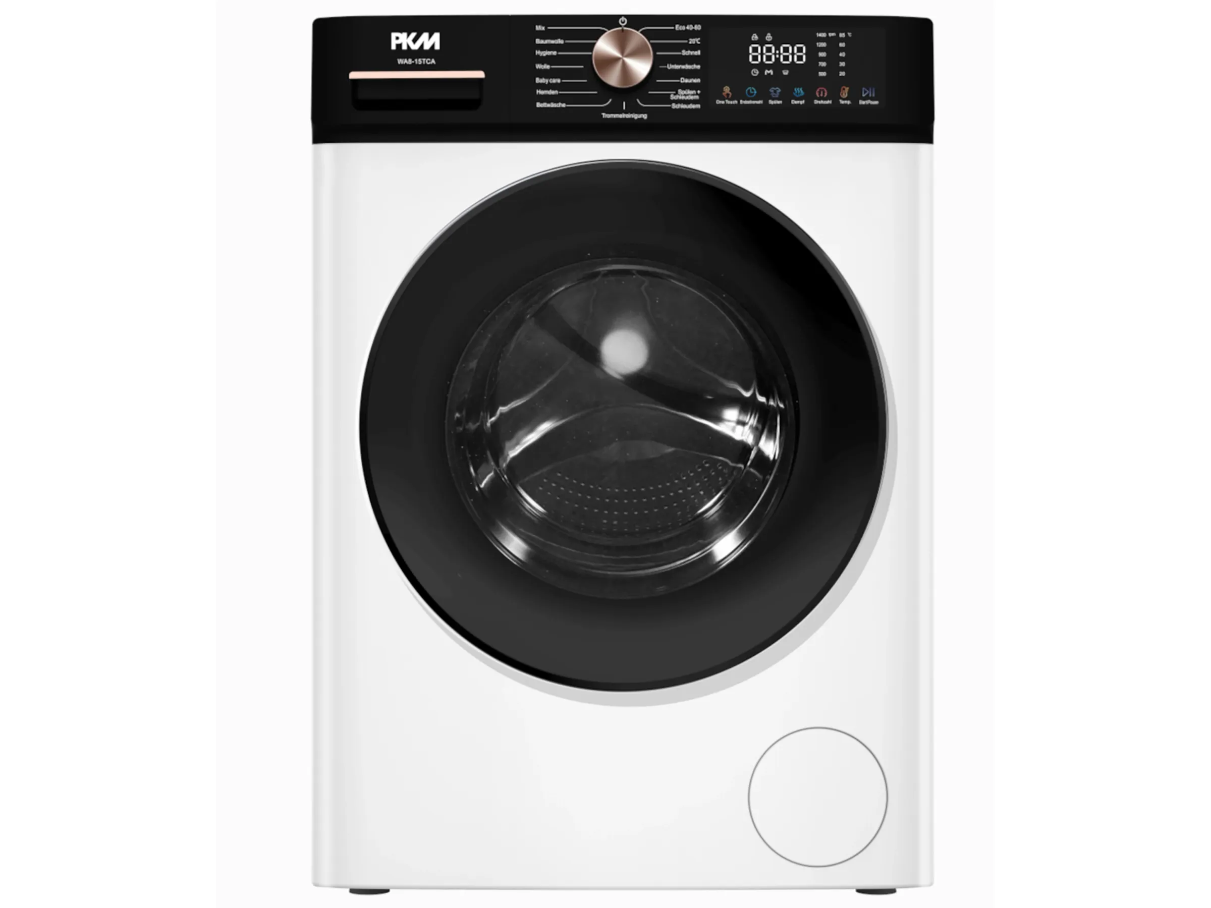 PKM Waschmaschine WA8-15TCA Weiß – Bild 4