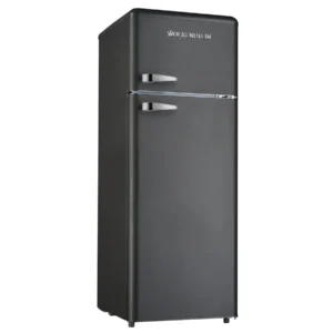 Wolkenstein Kühl Gefrierkombination GK212.4RT B Schwarz Matt