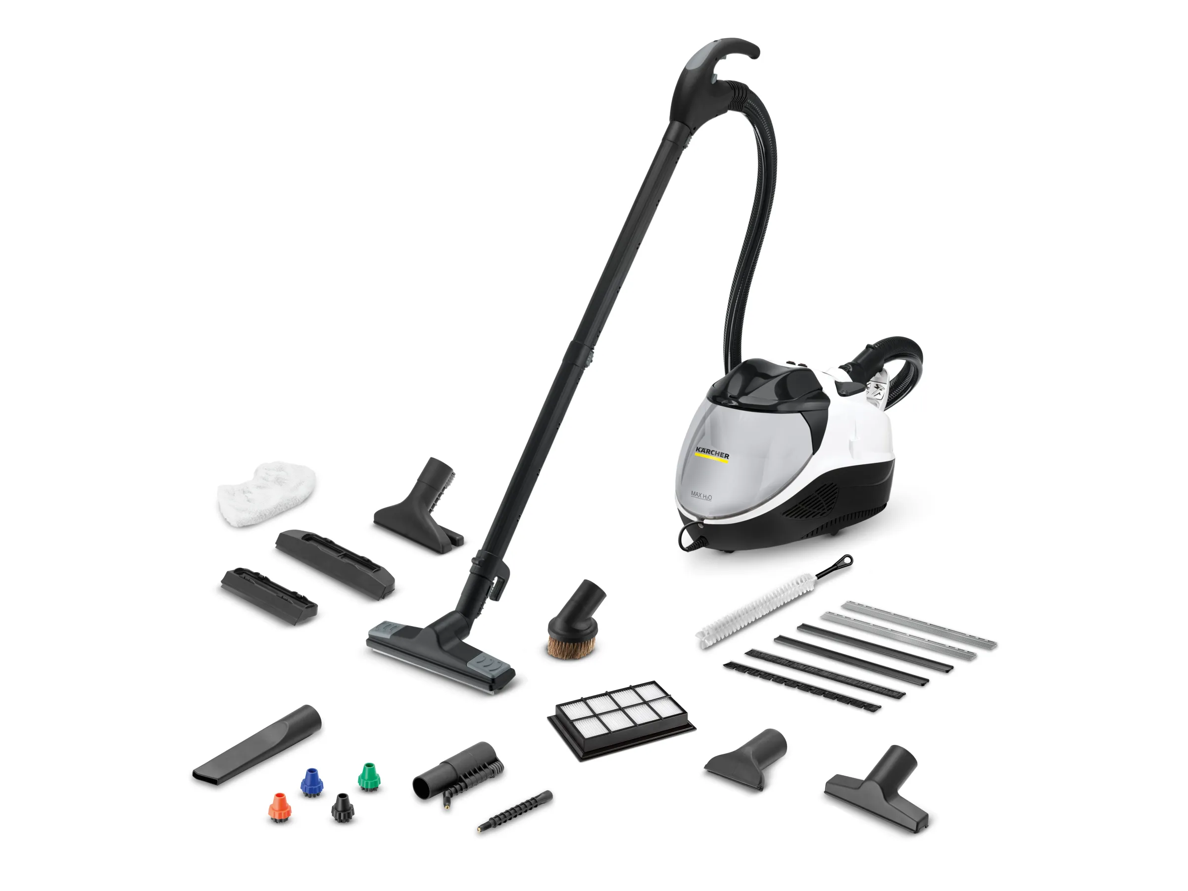 Kärcher Dampfsauger SV 7 mit Bodenreinigungsset