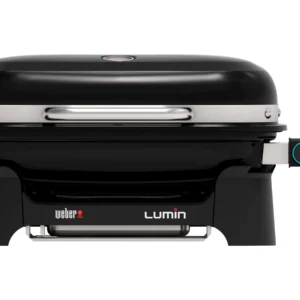 Weber Elektro-Tischgrill Lumin Compact Schwarz 2200 W 43 x 28 cm