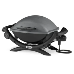 Weber Elektro-Tischgrill Q 1400 Dark Grey mit 2.200 W