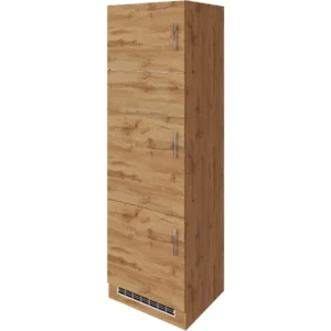 Held Möbel Küchen Kühlschrankumbau Sorrento B60 x H200 x T60cm Nische Wotaneiche