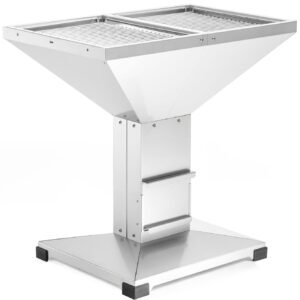 Thüros Holzkohlegrill T5 Edelstahl Säulengrill 50x80 cm