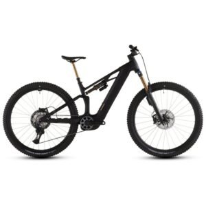 CUBE STEREO HYBRID ONE44 HPC AT 800 27.5“ Carbon E-Mountainbike 2026 carbon / gold