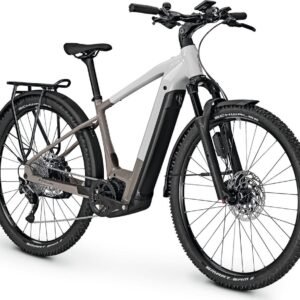 FOCUS E-Bike PLANET² 6.8 Trekking 2023 Lightgrey / Moonstonegrey glossy