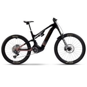 Haibike HYBE CF 11 AXS 29"/27.5" Carbon E-Mountainbike 2025 black/copper/gold gloss