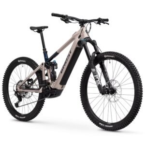 Ghost E-RIOT CF PRO Mullet Carbon E-MTB 2025 coffee ice rose / ink blue glossy