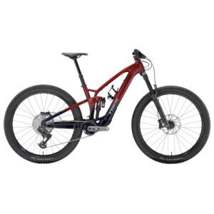 Trek FUEL EXe 8 GX AXS T-Type 29" E-Mountainbike 2025 Rage Red to Deep Dark Blue Fade