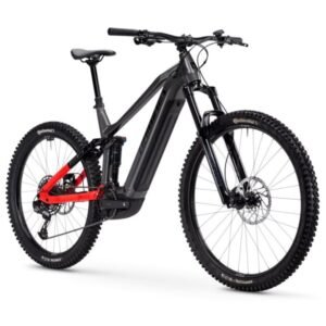 Haibike ALLMTN 4 i800Wh E-Mountainbike 2025 silver/red/black glossy