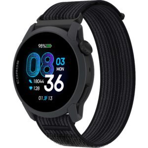 COROS PACE 4 GPS Multisportuhr - Nylonband - Schwarz