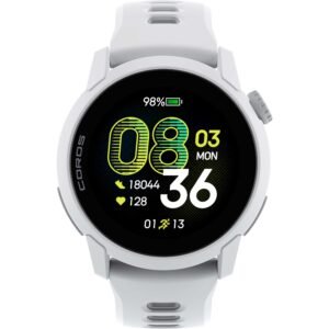 COROS PACE 4 GPS Multisportuhr - Silikonband - Schwarz