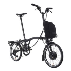 Brompton Electric C Line 16" E-Faltrad 12-Speed 2025 High Bar matt black