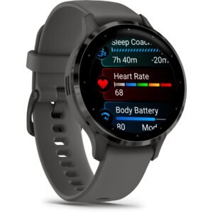 Garmin Venu 3S GPS Smartwatch kieselgrau/schiefergrau
