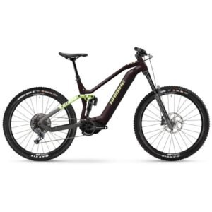 Haibike HYBE 10.5 i720Wh 29"/27.5" E-Mountainbike 2024 choco/canary/grey matt