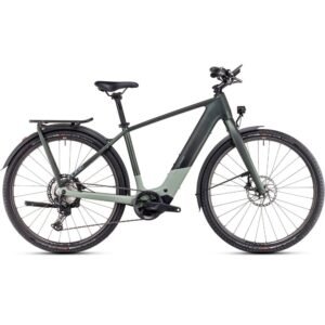 CUBE KATHMANDU HYBRID C:62 SLT 400X E-Bike Trekking 2025 Carbon stellar / origanogreen