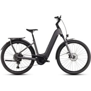 E-Bike Trekking CUBE KATHMANDU HYBRID Pro 800 2026 Tiefeinstieg slabgrey / chrome