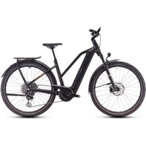 E-Bikes CUBE KATHMANDU HYBRID SLT 800 Trekking Damen 2025 golddust / black