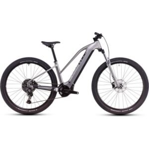 CUBE REACTION HYBRID ONE 600 Damen 29" E-Mountainbike 2025 silver / black