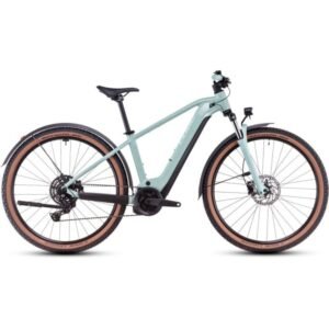 CUBE REACTION HYBRID Performance 625 Allroad E-Mountainbike 2025 29" skylightblue / white