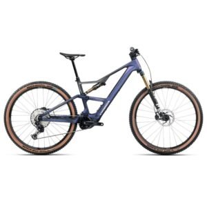 E-Mountainbike Orbea RISE SL M10 2025 Tanzanite Carbon Carbon Raw (matt)