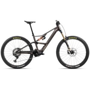 Orbea RISE LT M-TEAM XT Di2 E-Mountainbike 2025 Cosmic Carbon Golden Sand gloss