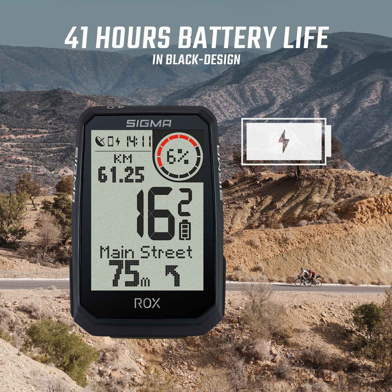 SIGMA ROX 4.0 Endurance GPS Fahrradcomputer - Sensor Set - schwarz – Bild 5