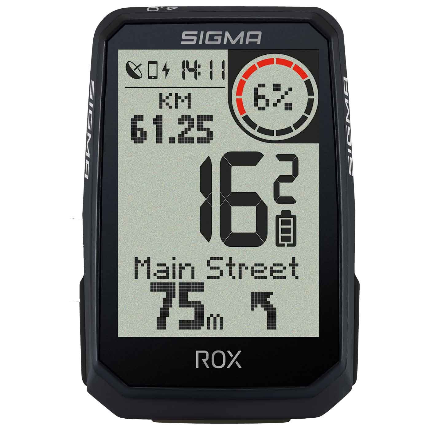 SIGMA ROX 4.0 Endurance GPS Fahrradcomputer - Sensor Set - schwarz – Bild 6