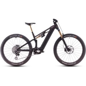 CUBE 27.5" STEREO HYBRID ONE44 HPC SLT 800 Carbon E-Mountainbike 2025 liquidlava / black
