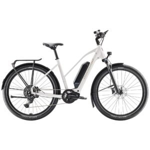 Diamant Zing Trip Core (Midstep) 545Wh - 27.5" City E-Bike - 2025 - baumwollweiss metallic
