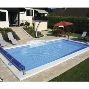 Styropor Pool Set Planet Pool Plus P25 Einbaupool 800x400x150 cm inkl.