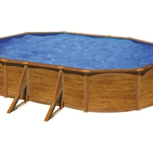 Gre Aufstellpool Stahlwandpool Set oval 527x300x122 cm inkl.