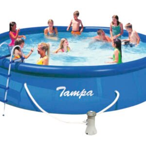 Marimex Aufstellpool Fastsetpool 457 x 457 x 122 cm 14000 l blau inkl. Leiter