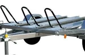 TPV Motorradanhänger MU2 Stahlblech für 2 bis 3 Motorräder geeignet ungebremst 750kg
